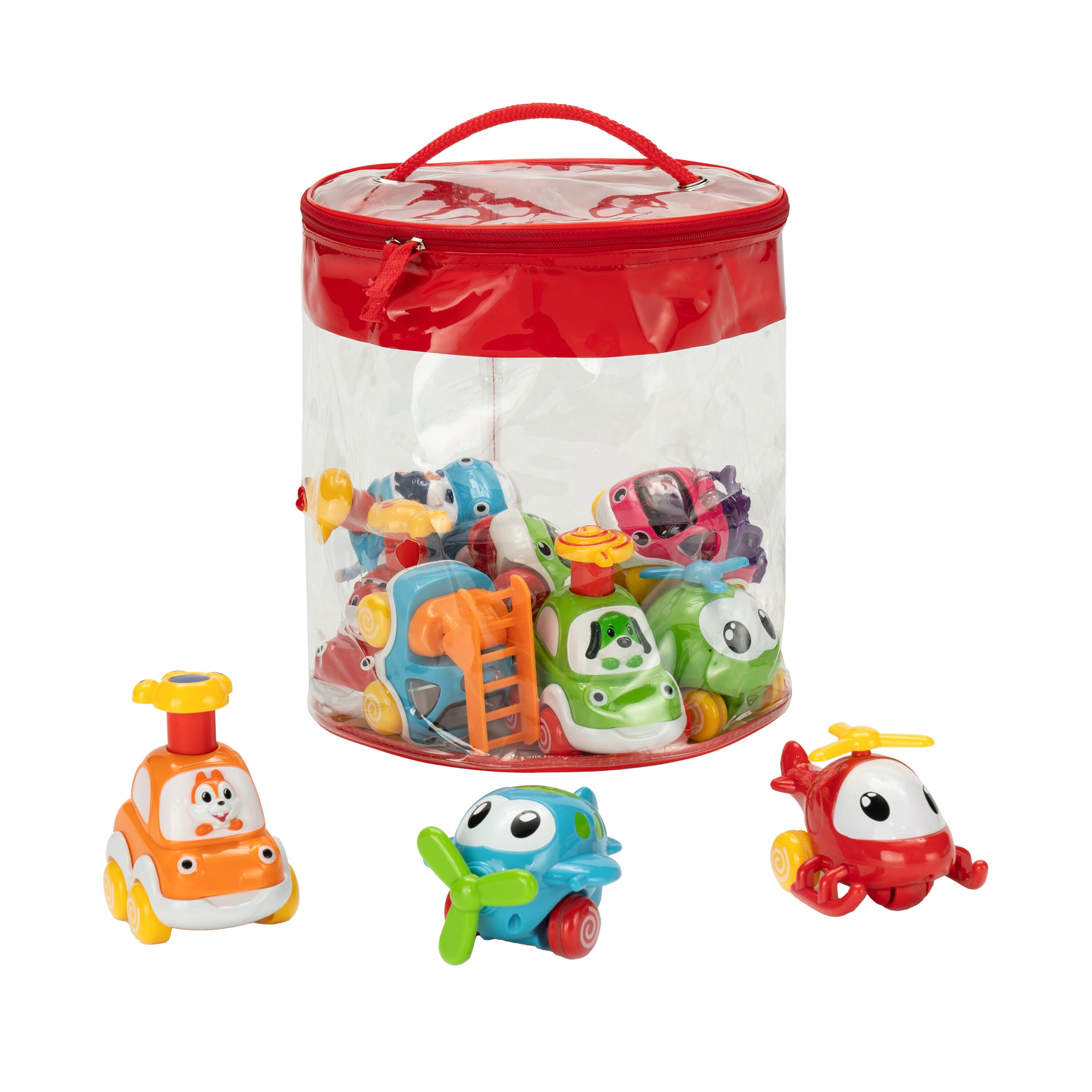 Childcraft Pull-Back Vehicles, Set of 12 2023495